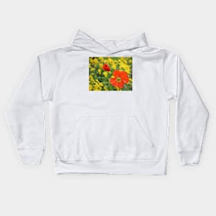 Iceland Poppies Kids Hoodie